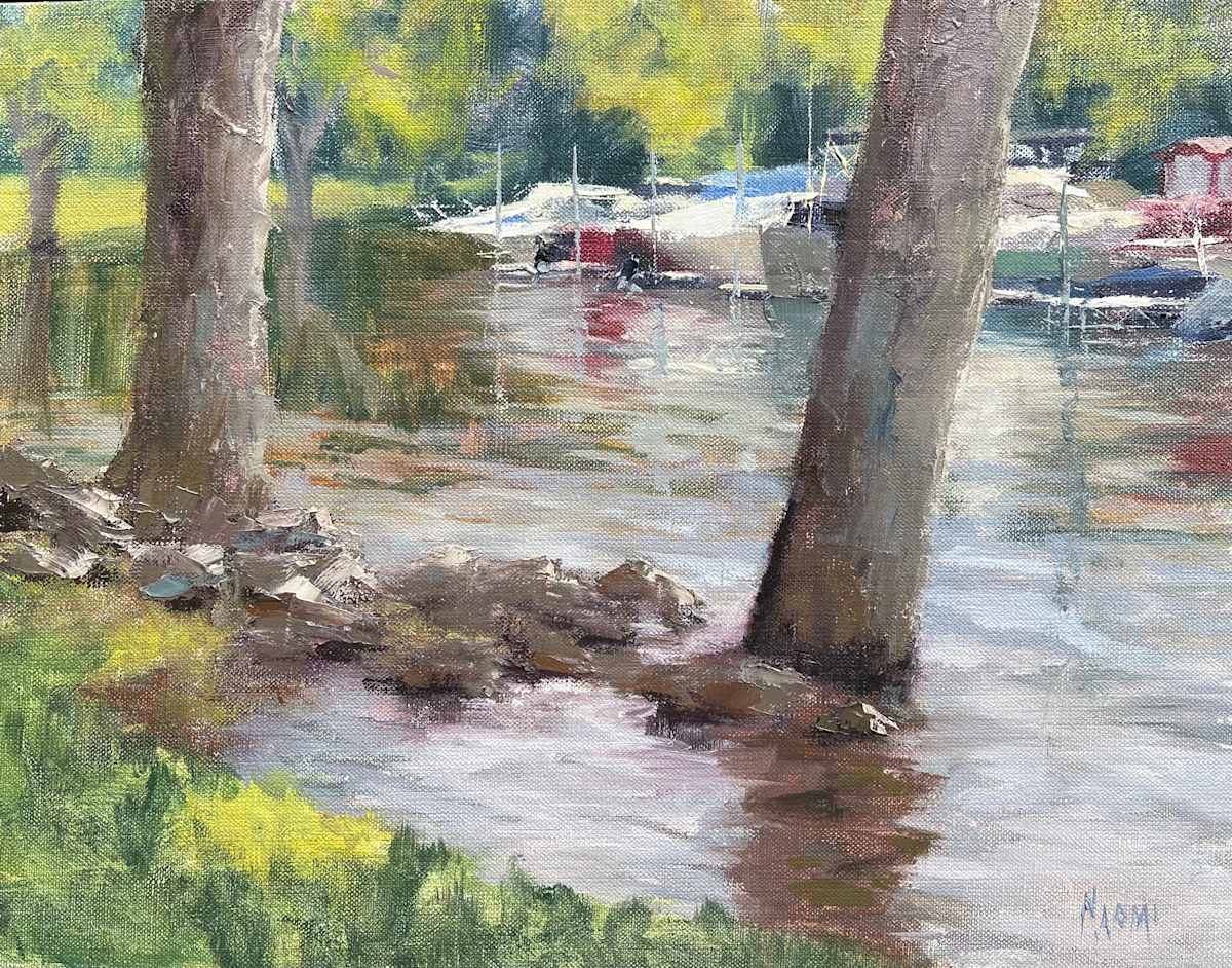 Guardians of the Marina by Naomi Tiry Salgado  Image: iPhone image.