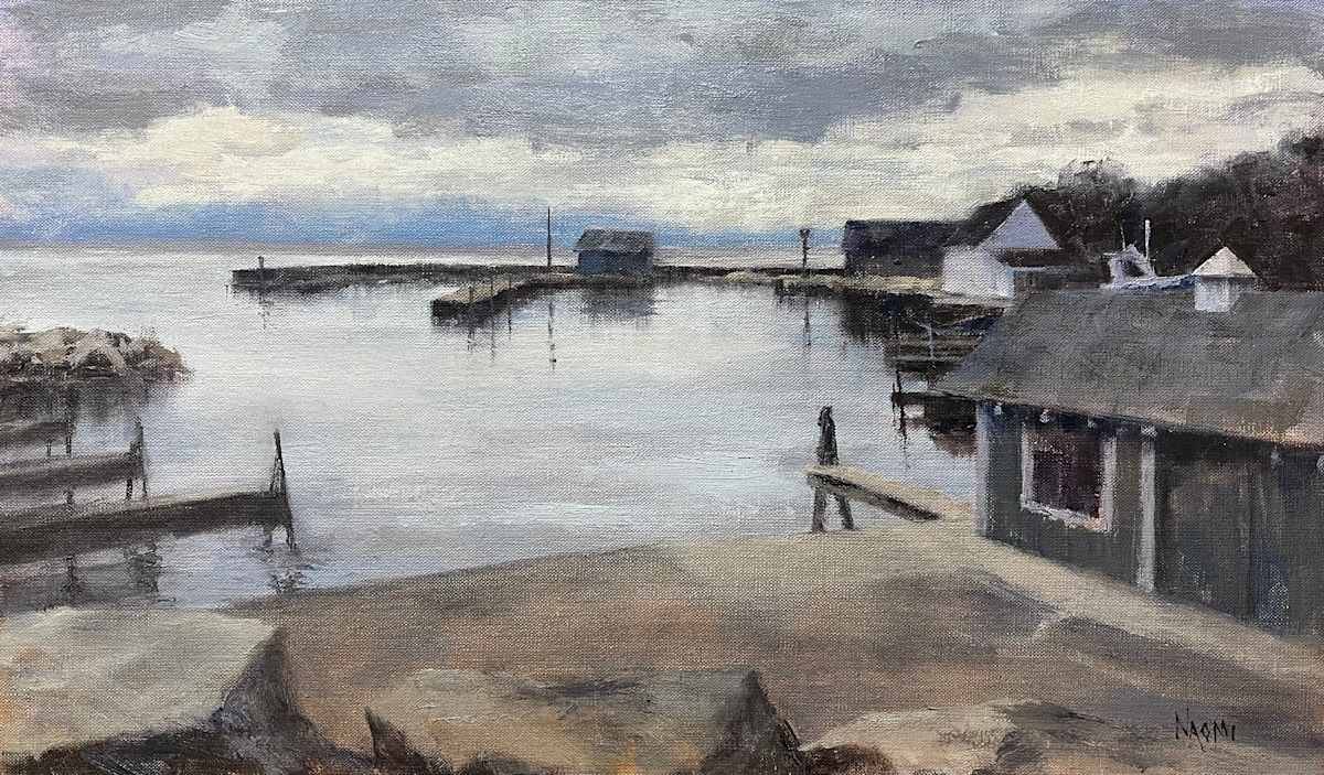 Wharf and Peace by Naomi Tiry Salgado  Image: iPhone image.