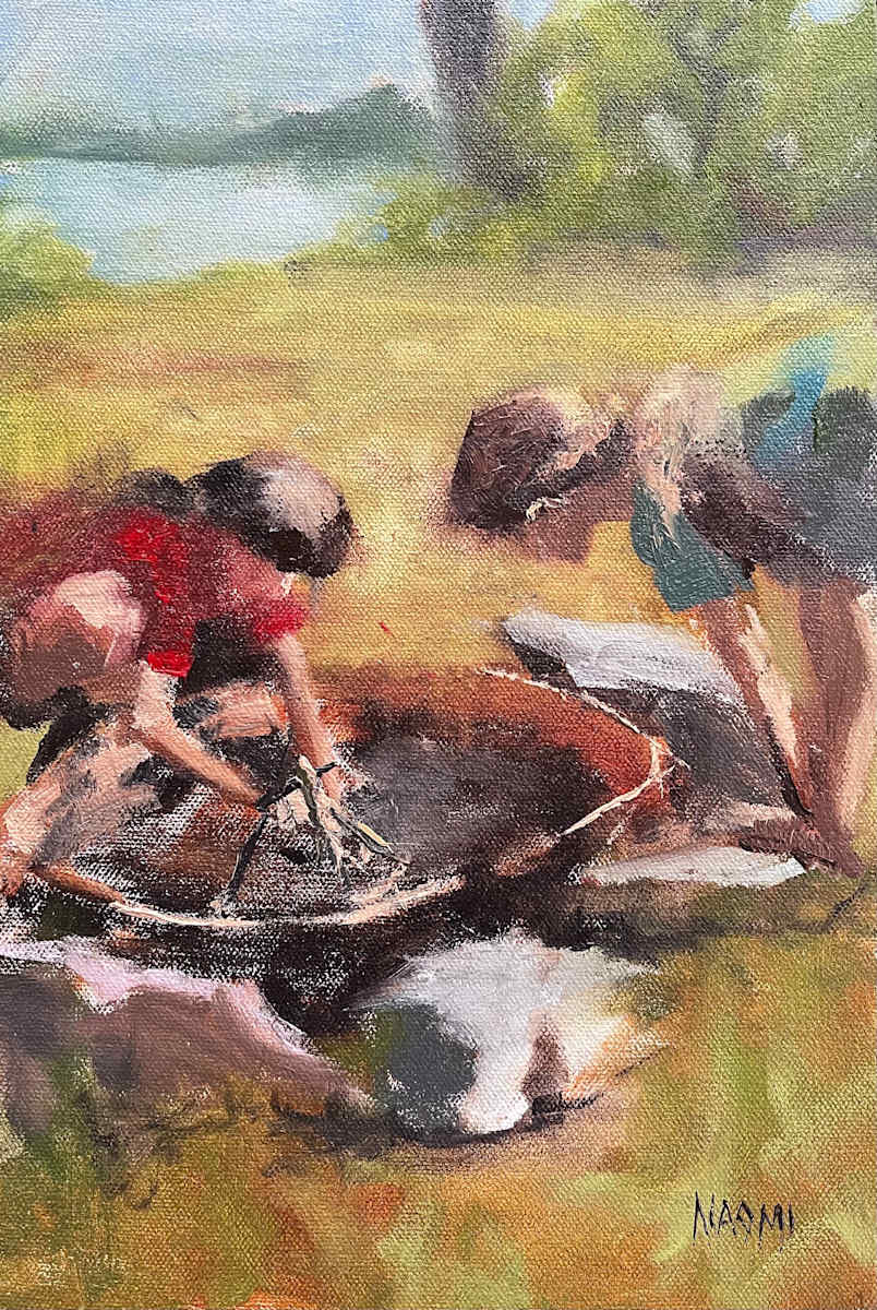 Only Takes a Spark - Study by Naomi Tiry Salgado, Image 1.