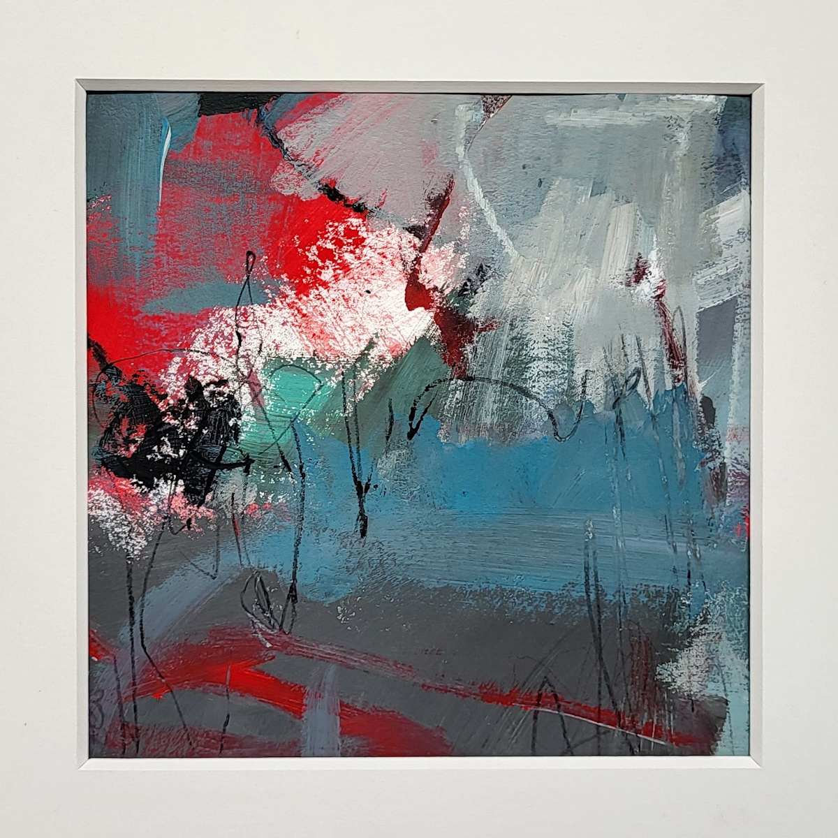 dive in by Barbara Zeiselmeier  Image: with white passepartout