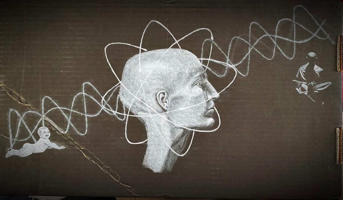 Timeline by mohamed ali  Image: I am truly inspired by your concept of a person who can remember
their past self and envision their future self. According to my
understanding, our minds exist in the dimension of time, allowing us
to traverse the past, be present in the moment, and venture into the
future through the power of our thoughts. Our thoughts possess an
incredible swiftness, surpassing even the speed of light, enabling us to
manipulate the timeline and shape our own reality. This suggests that
we are, in essence, beings of the fourth dimension, courtesy of the
incredible capabilities of our minds.