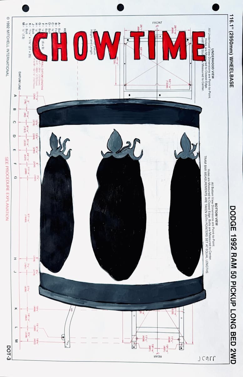 Chow Time by Jennie Carr 