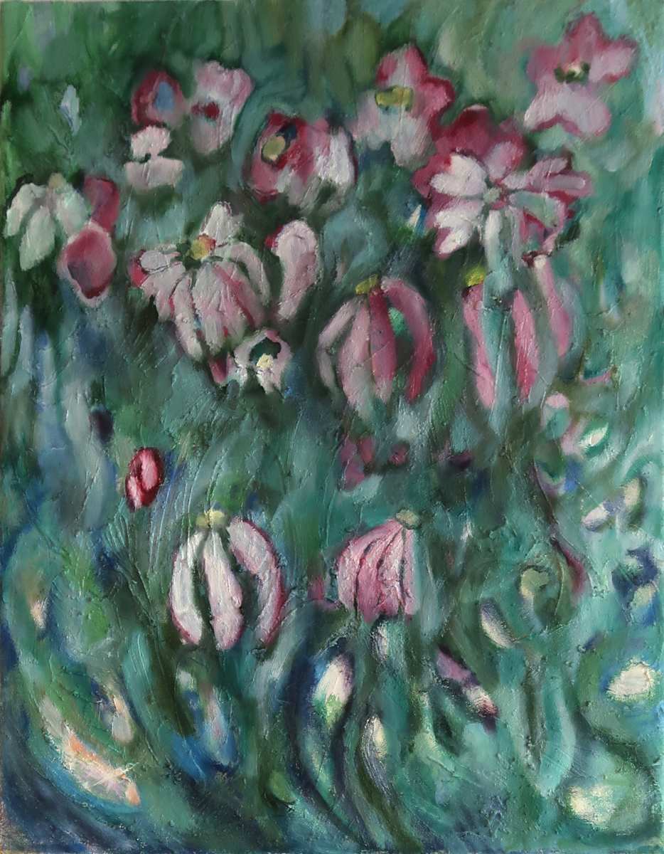 Echinacea Falls by Courtney Alan Rossy 