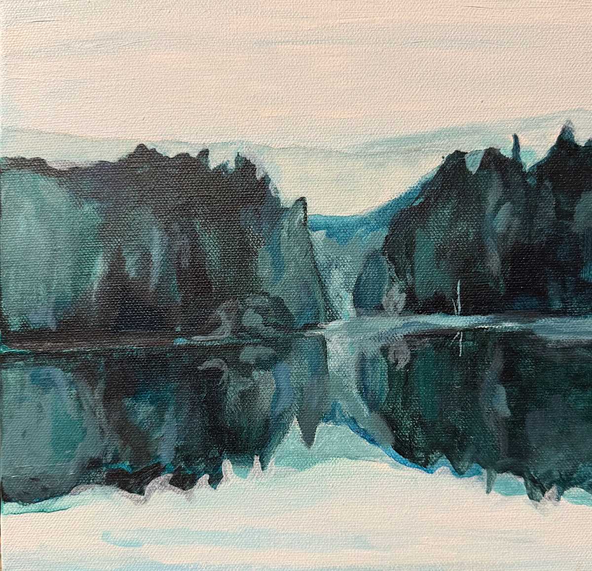 Titicus Reservoir by Sarah Moran D'Agostino 