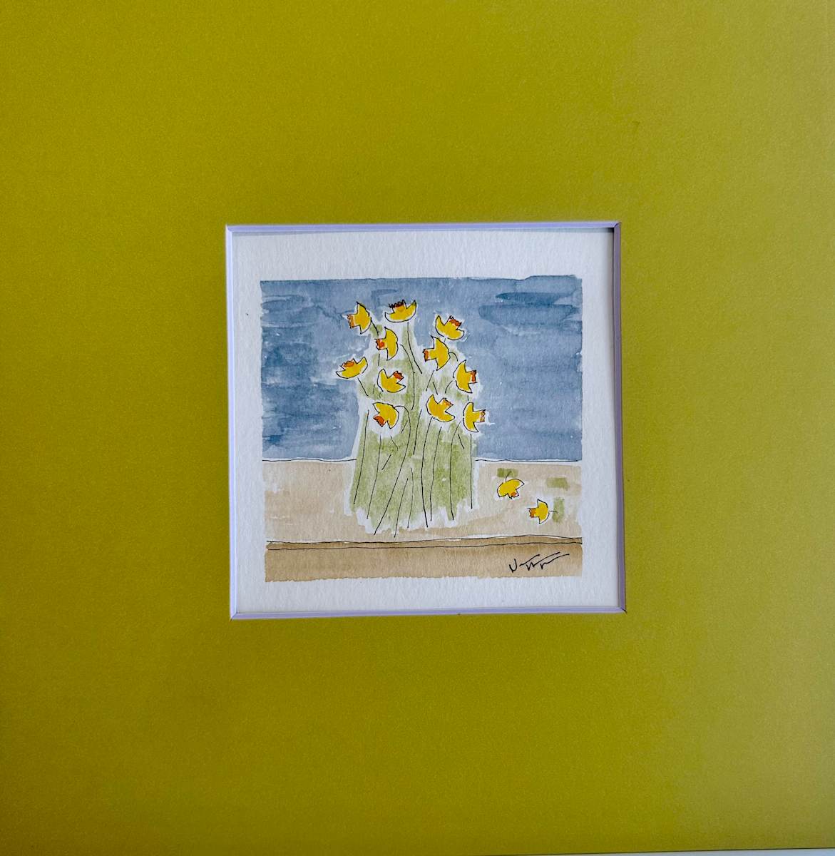 Uncomplicated Daffodils by Nancy Handler Nikel 