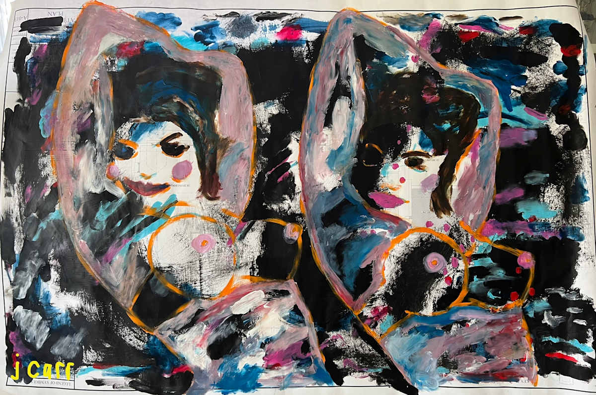 La Due Donne by Jennie Carr 