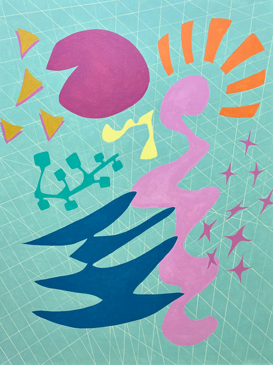 Atomic Counter Structure by Giselle Landers, Image 1.