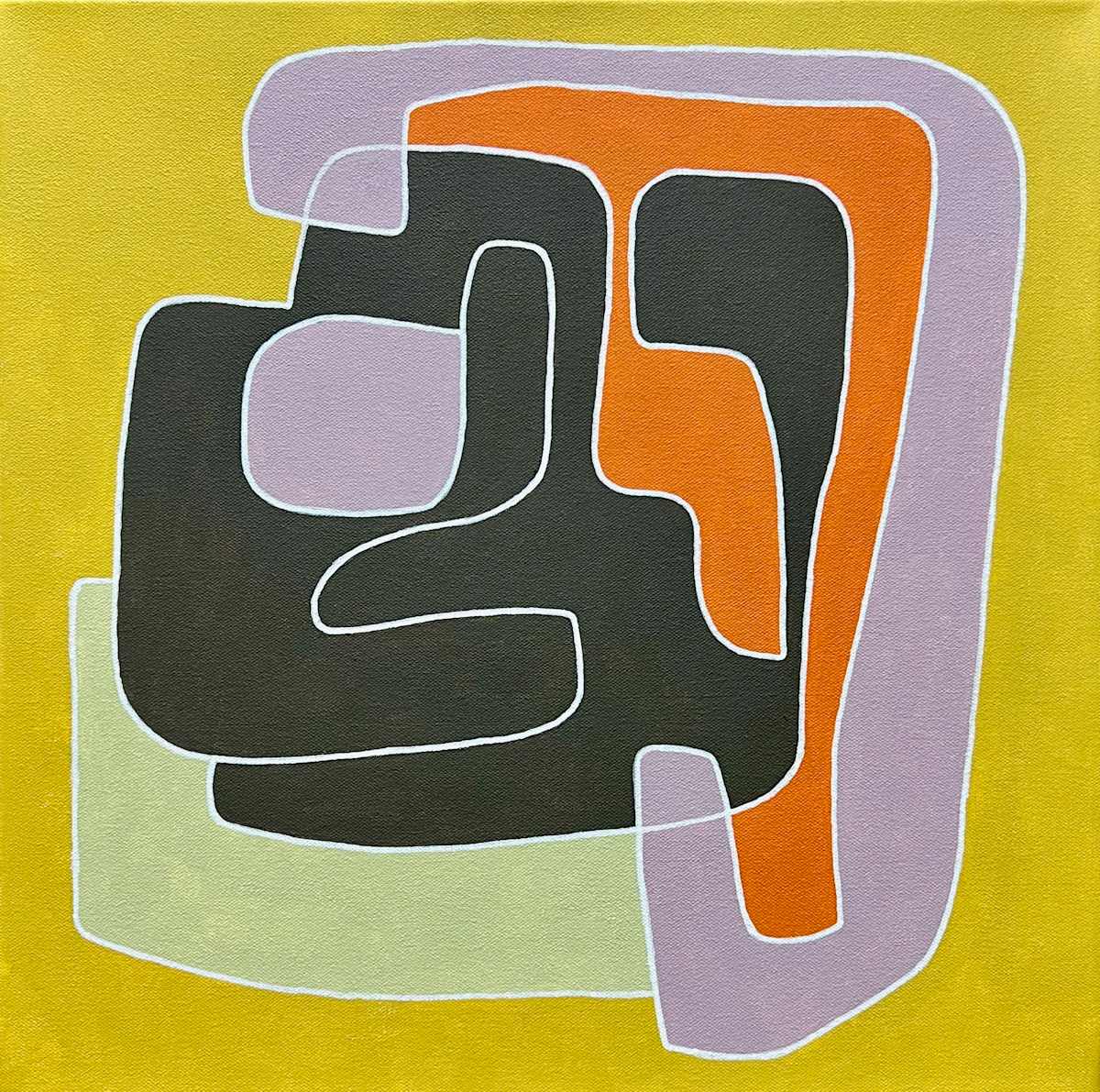 Ideogram Orange 1 by Giselle Landers, Image 1.
