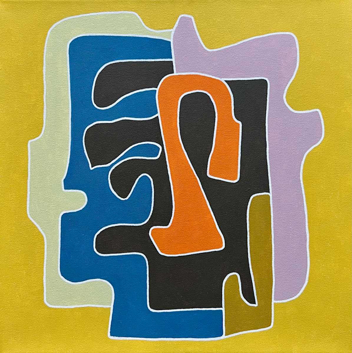 Ideogram Orange 2 by Giselle Landers, Image 1.