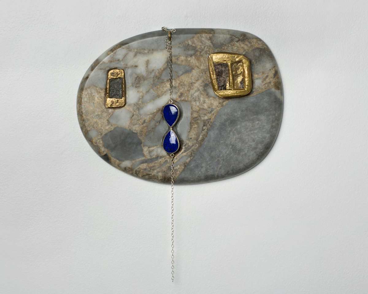 One Stone Looking Out the Window by Lara Saget, Image 1.