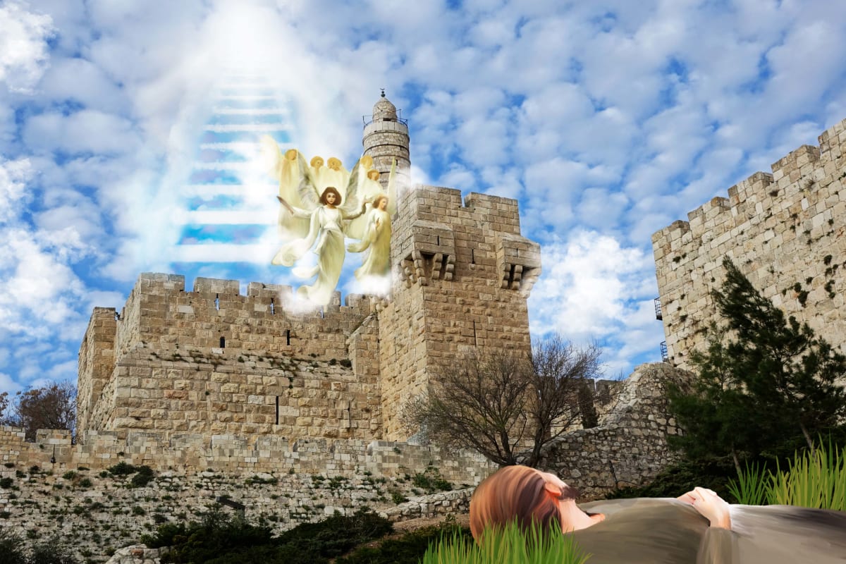 Jacob's Awakening II by Rita Adams, Image 1.