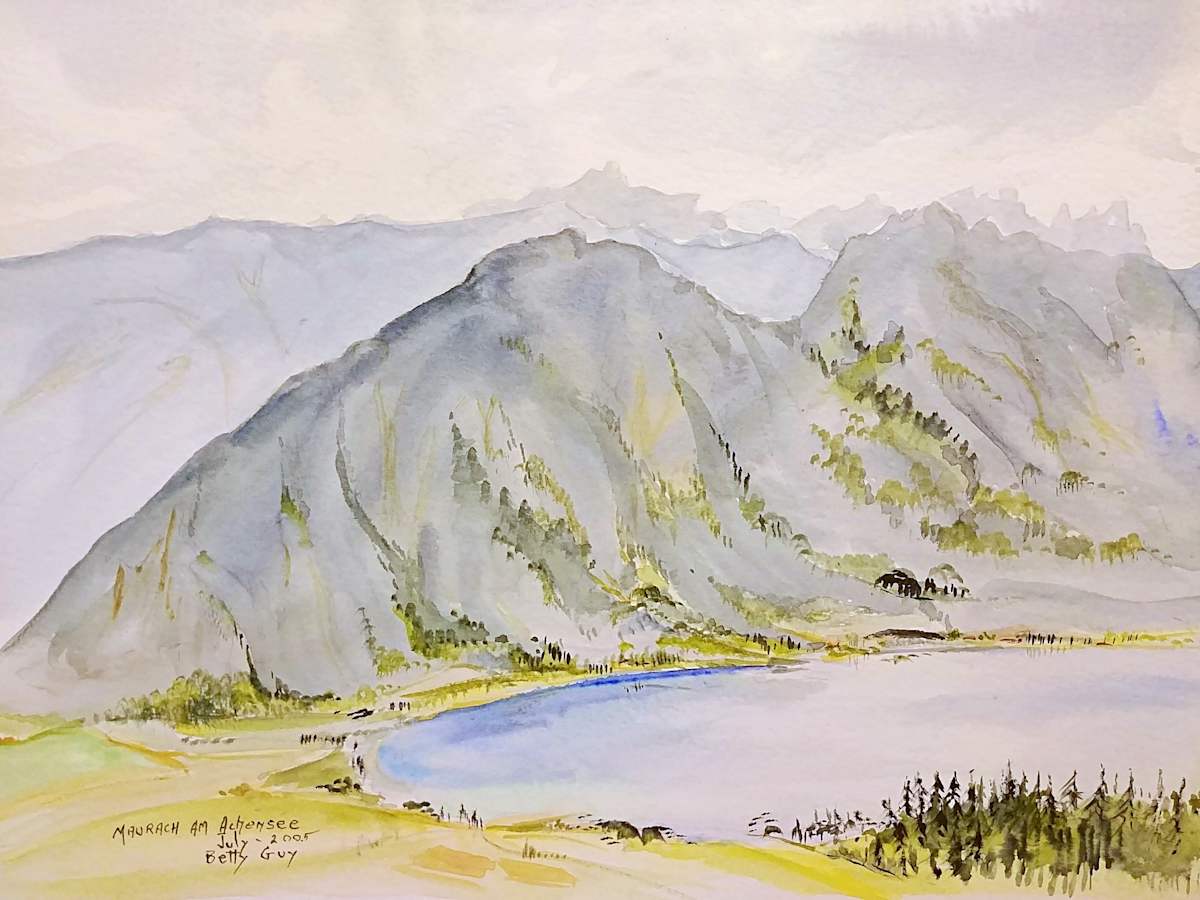 Maurach Am Achensee by Betty Guy 