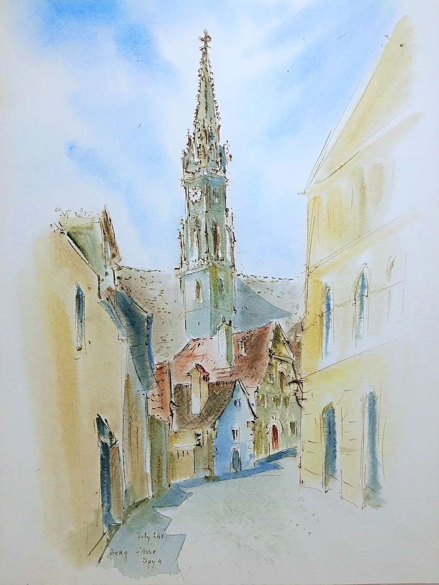 Berg Gasse Spy by Betty Guy 