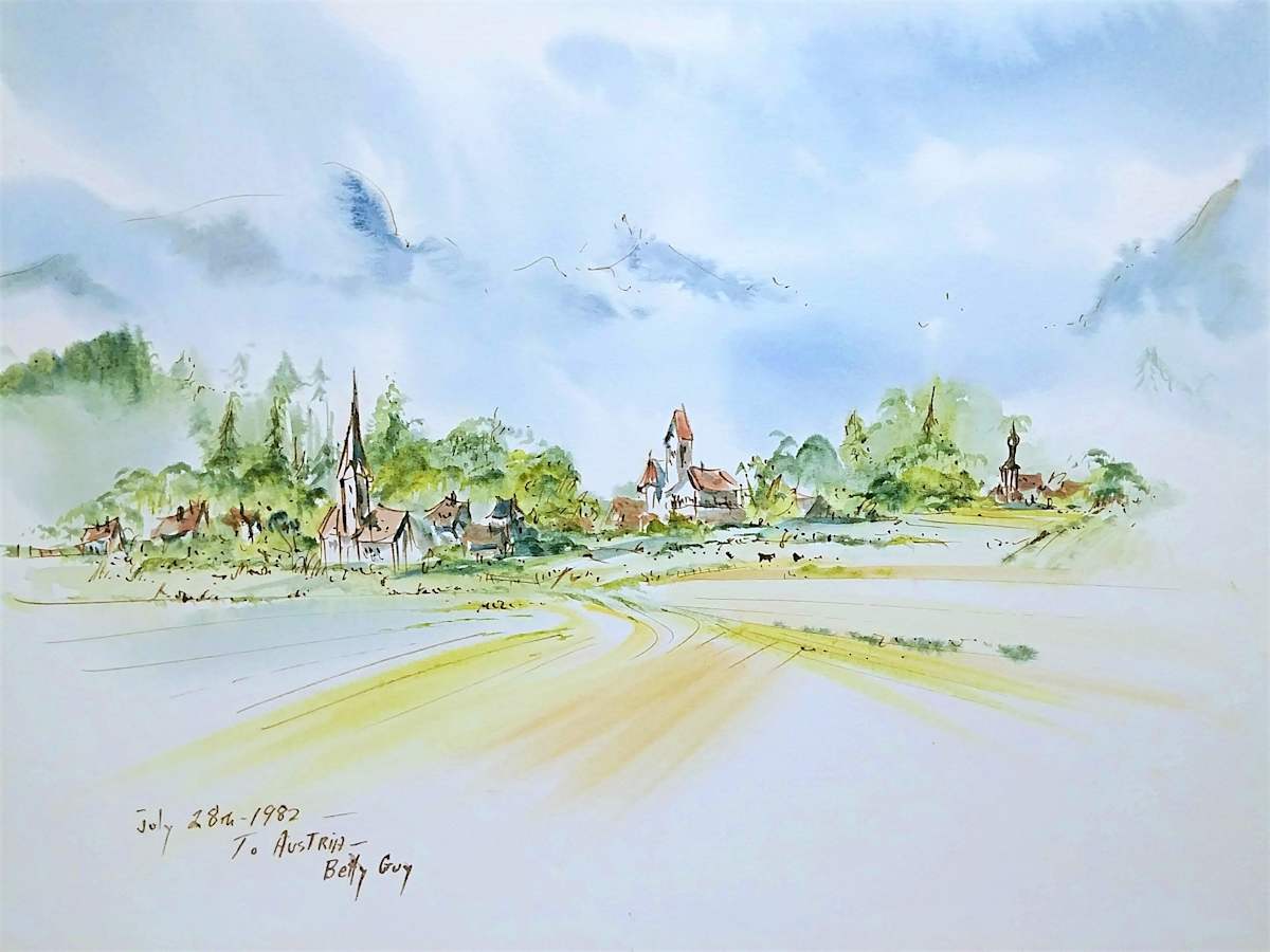 To Austria by Betty Guy 