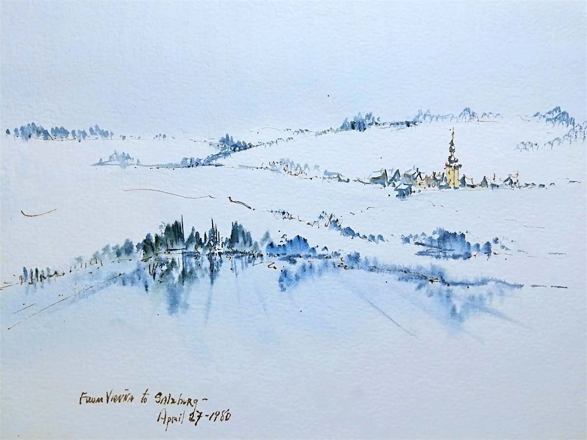 From Vienna to Salzburg by Betty Guy 
