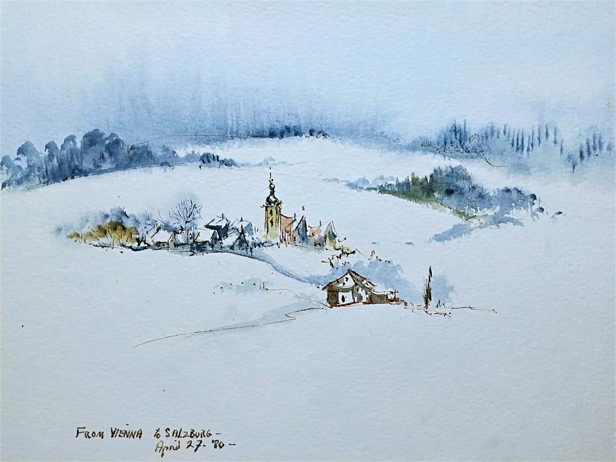 From Vienna to Salzburg by Betty Guy 