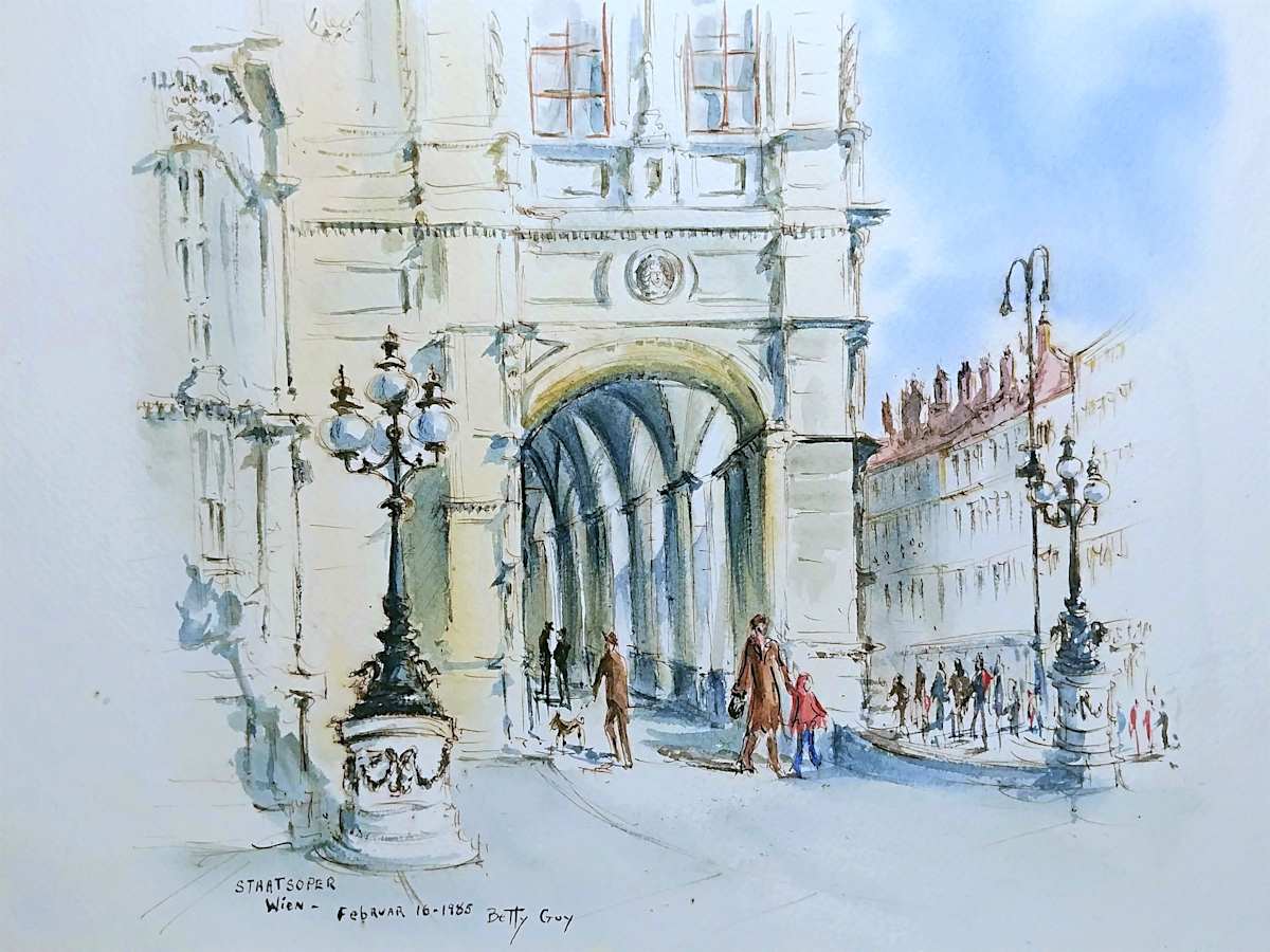 Staatsoper Wien by Betty Guy 