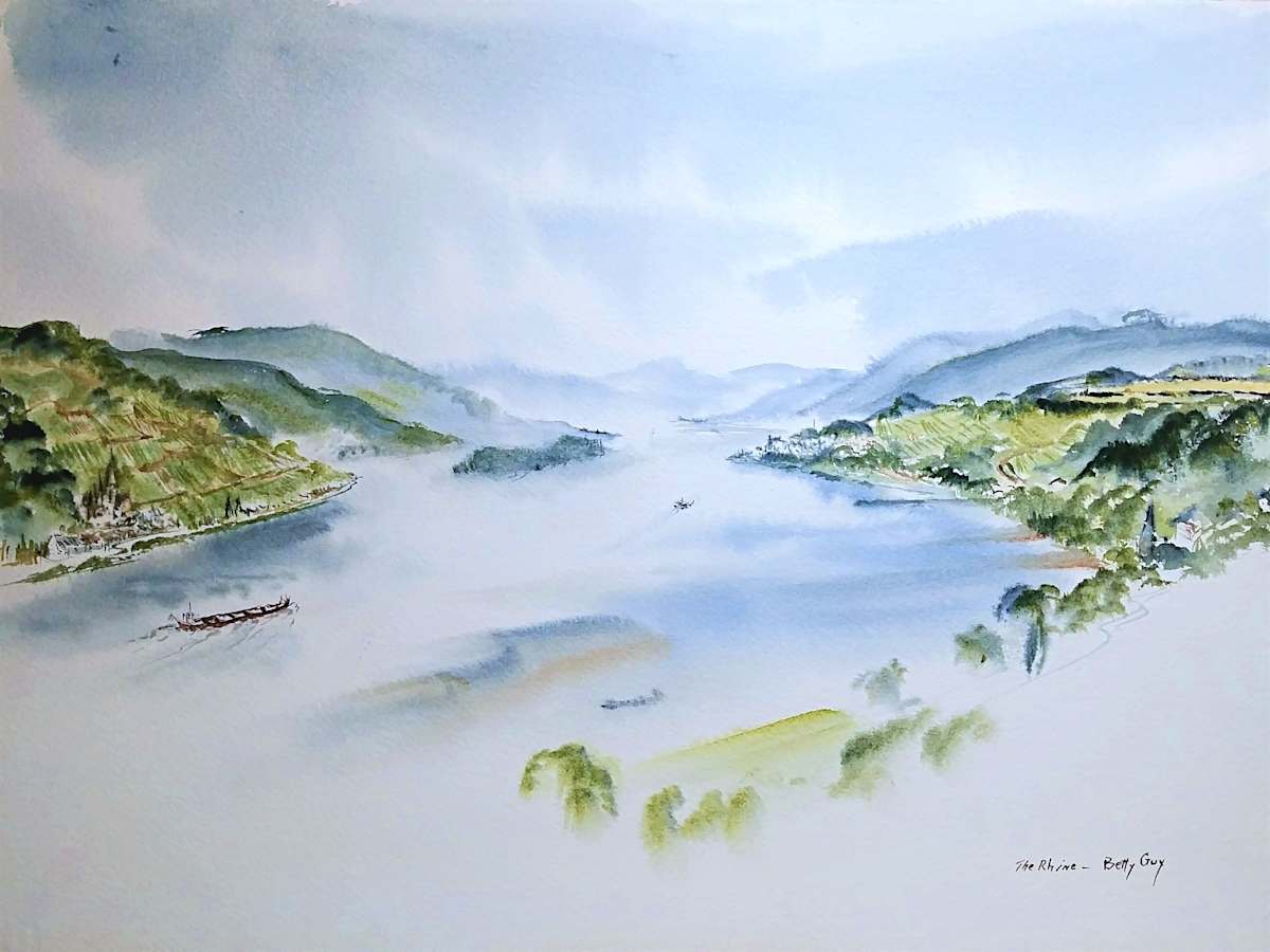 The Rhine by Betty Guy 