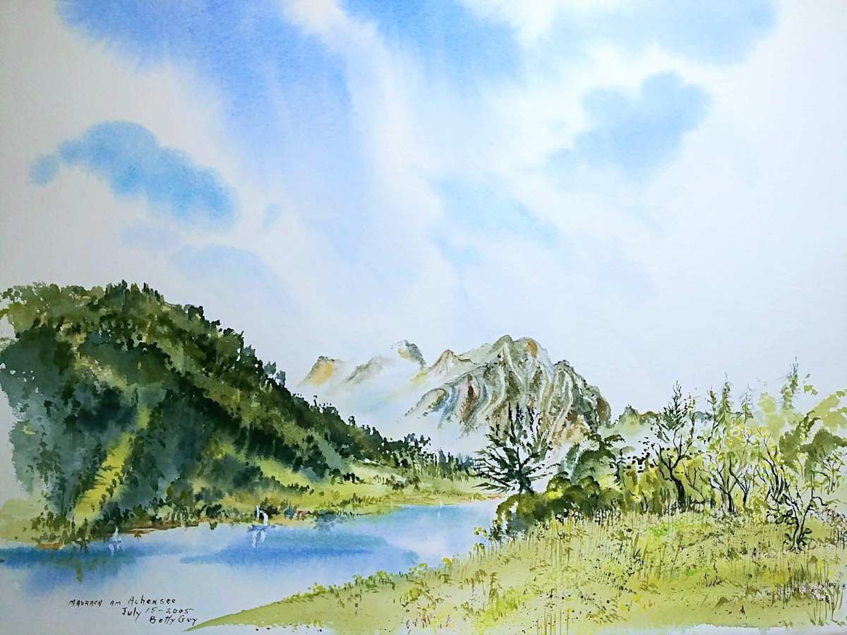 Maurach Am Achensee by Betty Guy 