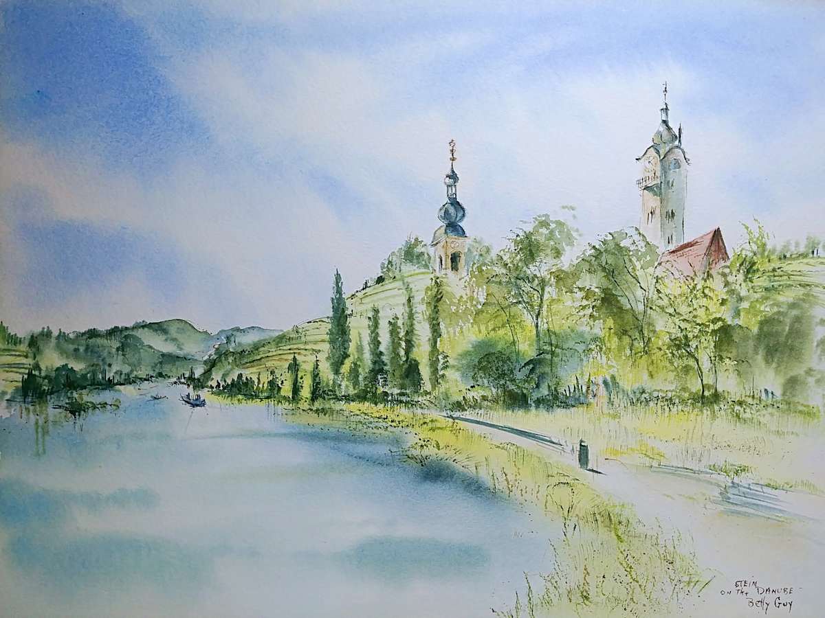 Stein On The Danube by Betty Guy 