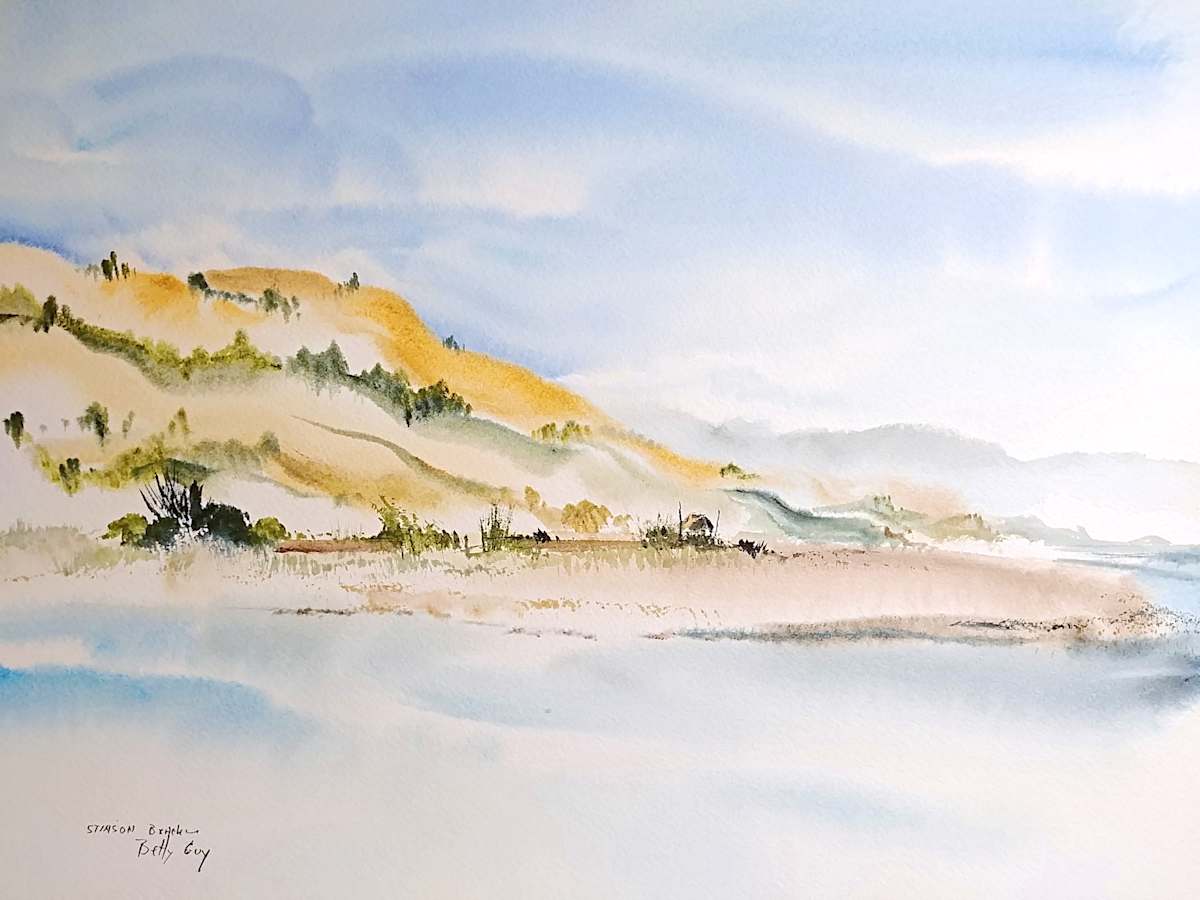 Stinson Beach by Betty Guy 