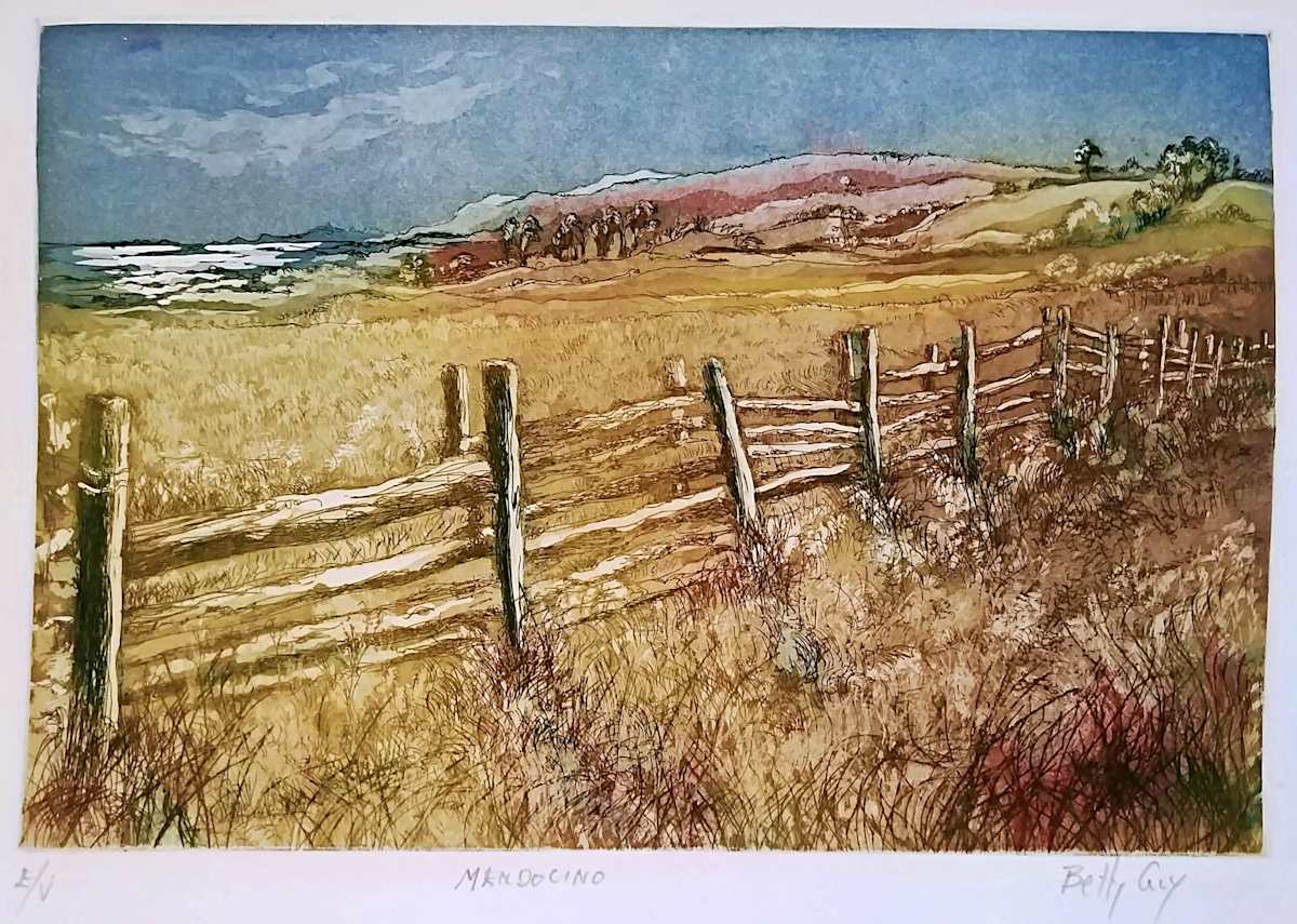 Mendocino by Betty Guy 