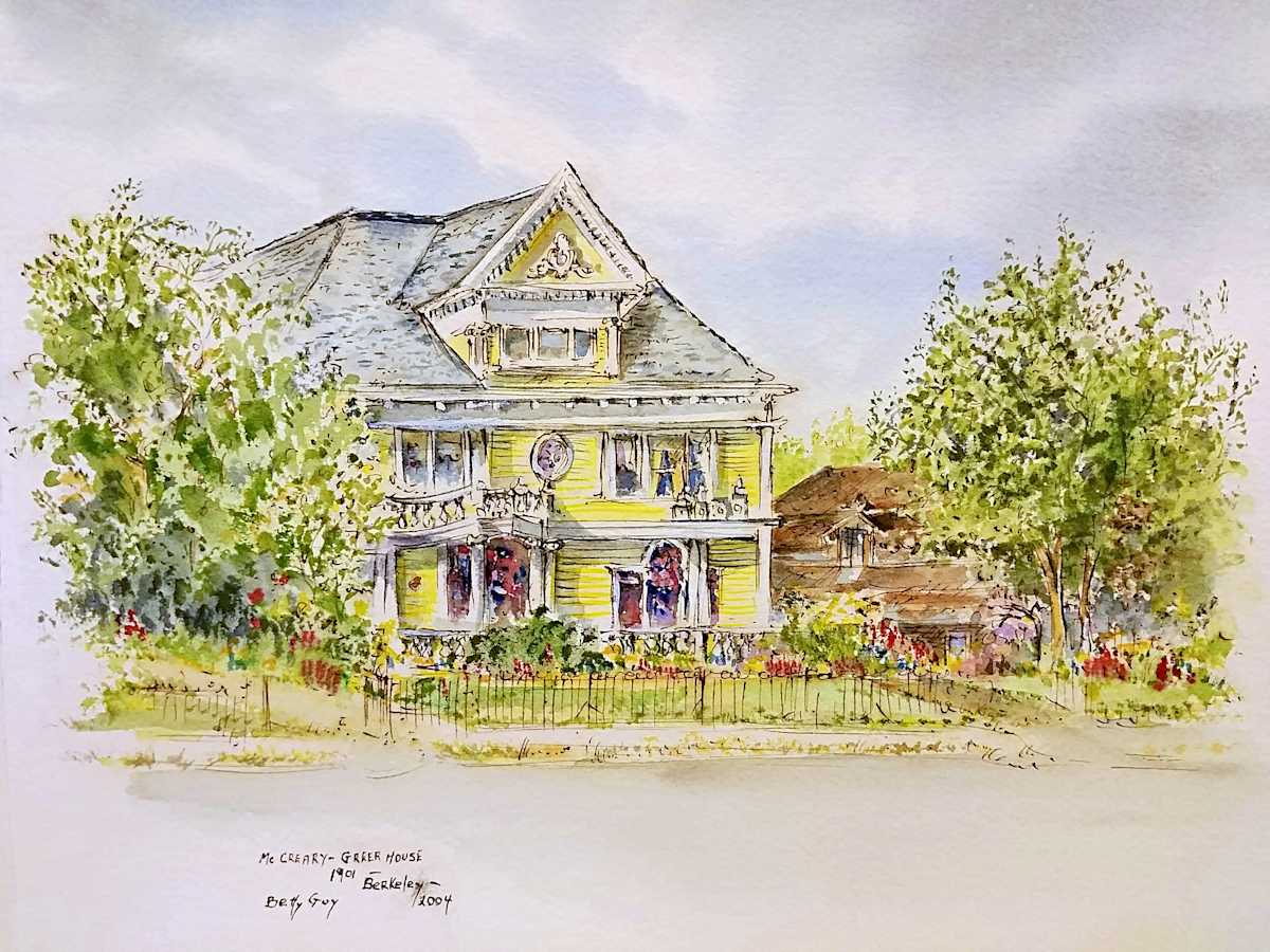 McCreary-Greer House 1901 Berkeley by Betty Guy, Image 1.