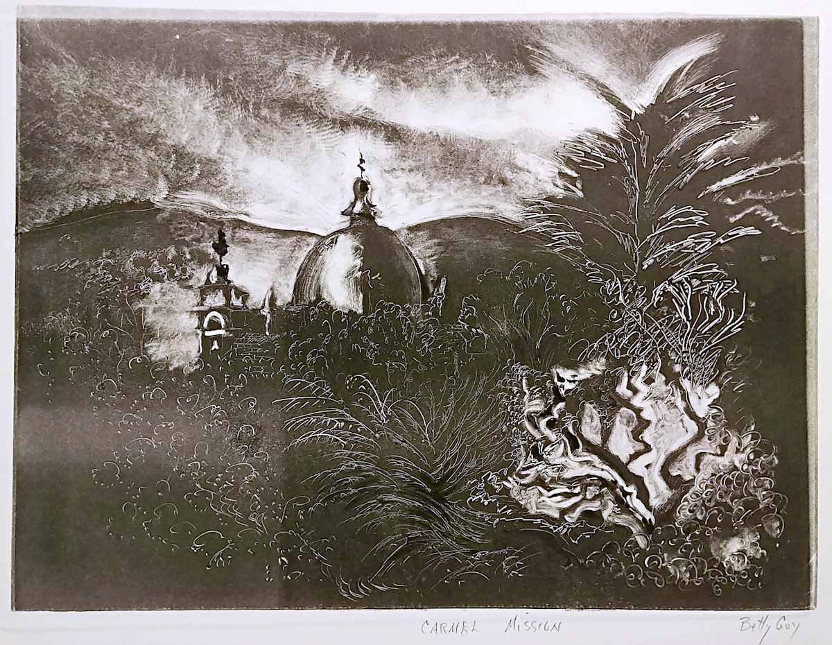 Carmel Mission by Betty Guy 