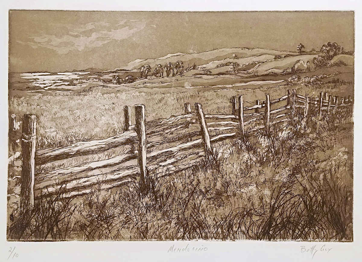 Mendocino by Betty Guy 