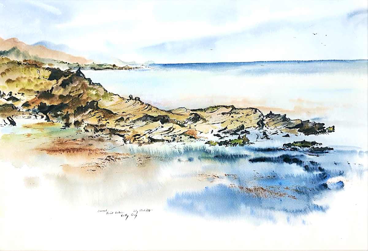 Carmel Point Lobos by Betty Guy 