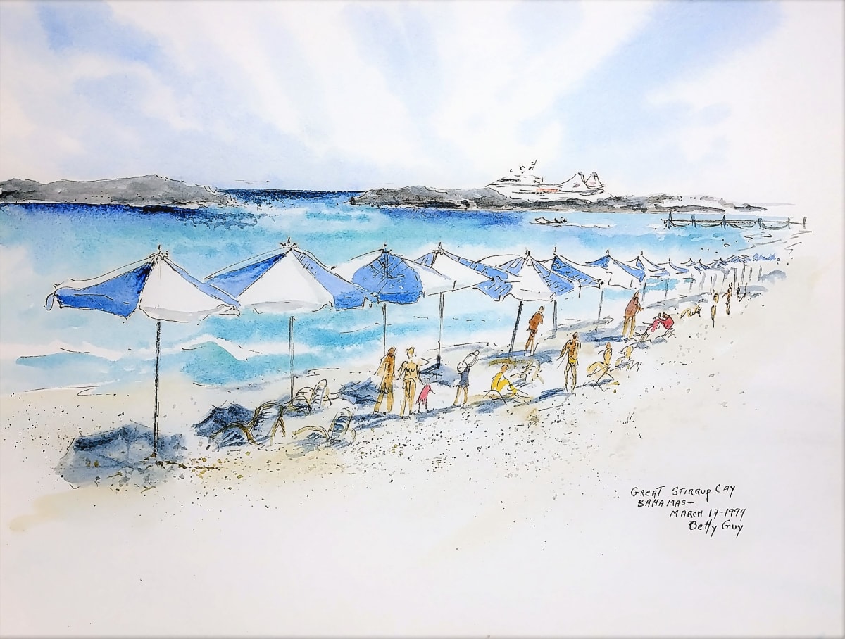 Great Stirrup Cay Bahamas by Betty Guy 