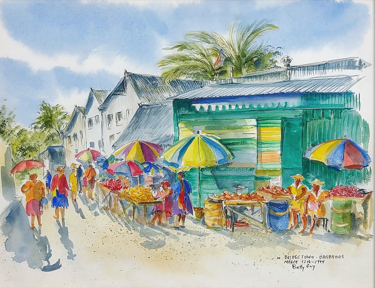 In Bridgetown - Barbados by Betty Guy 