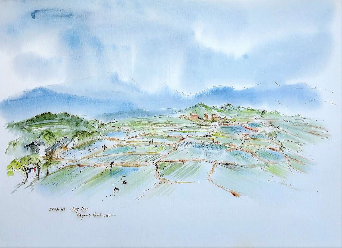 Evening Beyond Hong Chou by Betty Guy 