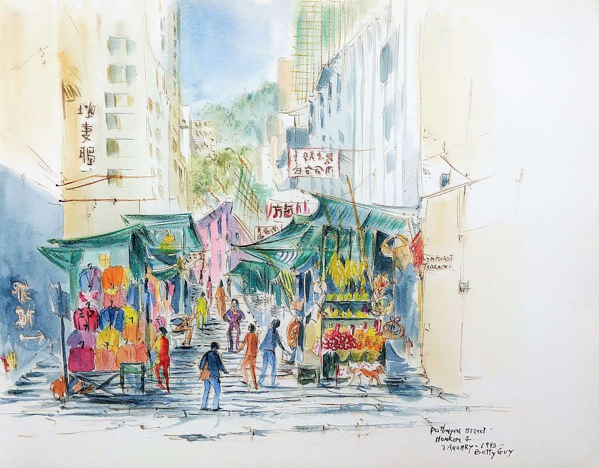 Pottinger Street by Betty Guy 