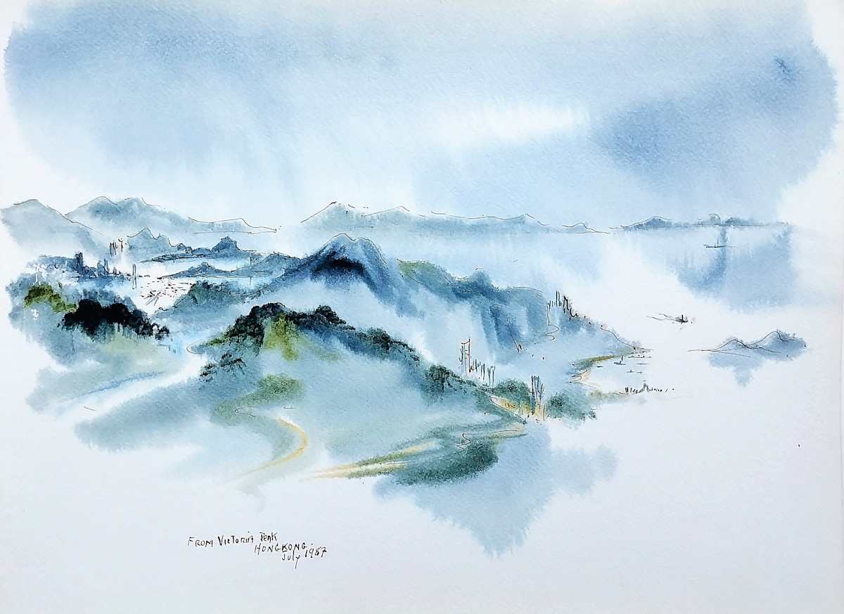 From Victoria Peak Hong Kong by Betty Guy 