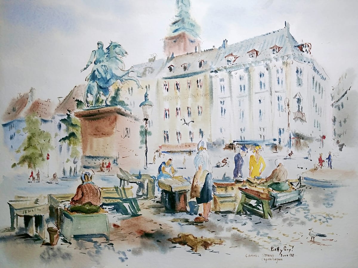 Gammel Strand Copenhagen by Betty Guy 