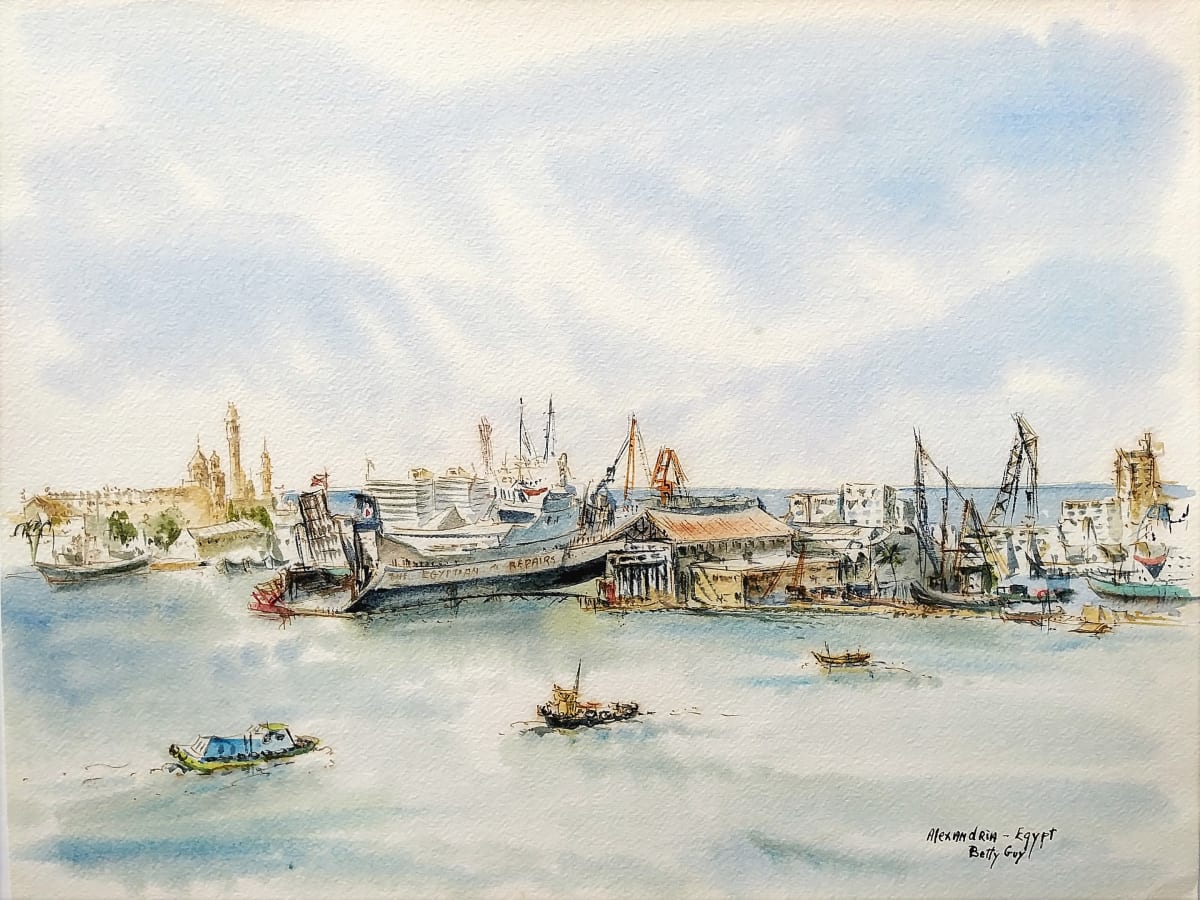 Alexandria-Egypt by Betty Guy 