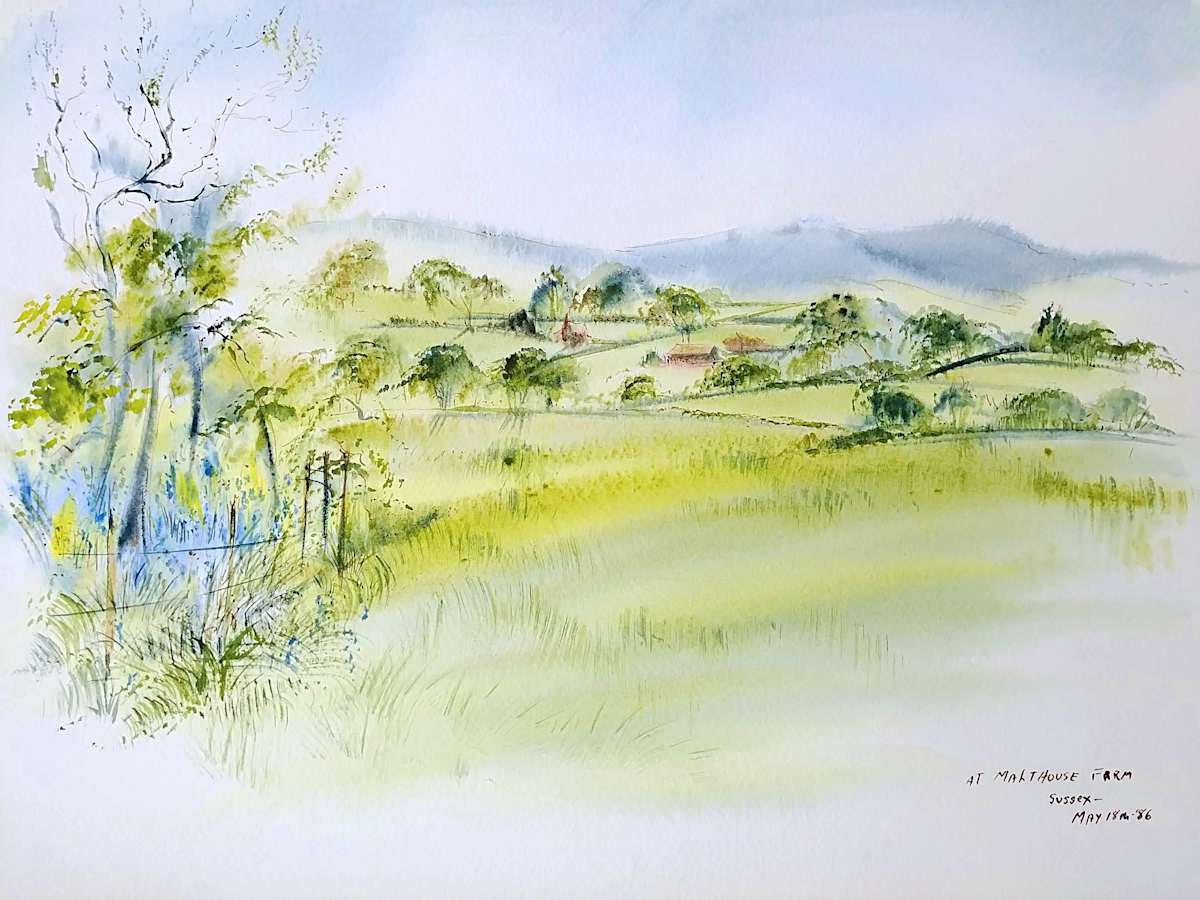 At Malthouse Farm by Betty Guy 