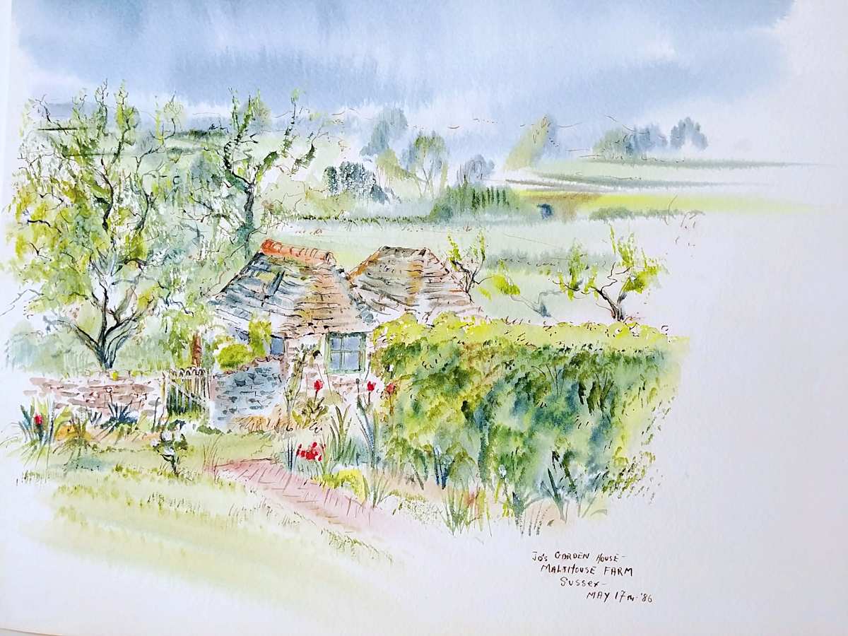 Jo's Garden House - Malthouse Farm by Betty Guy 