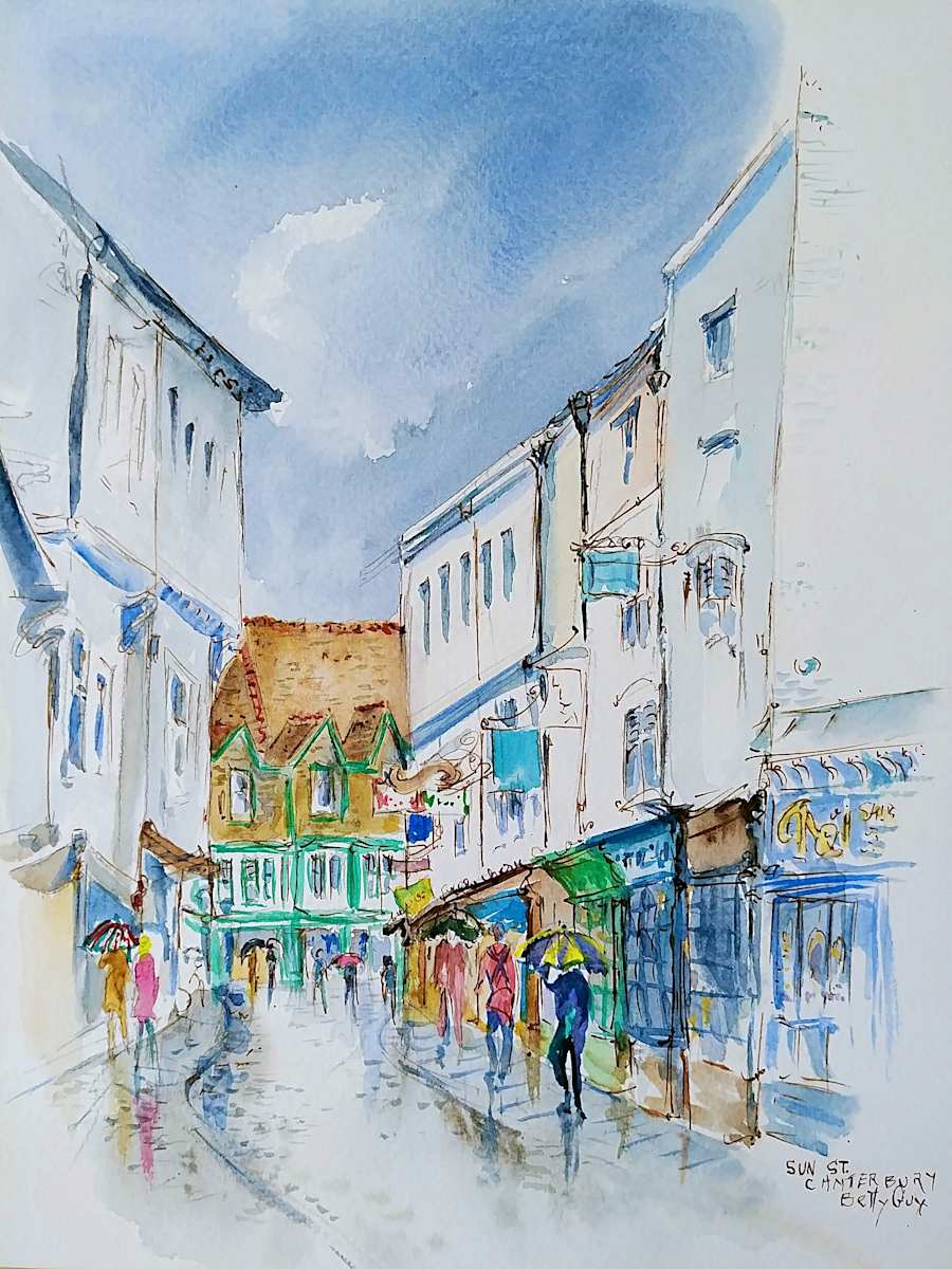 Sun St. Canterbury by Betty Guy 