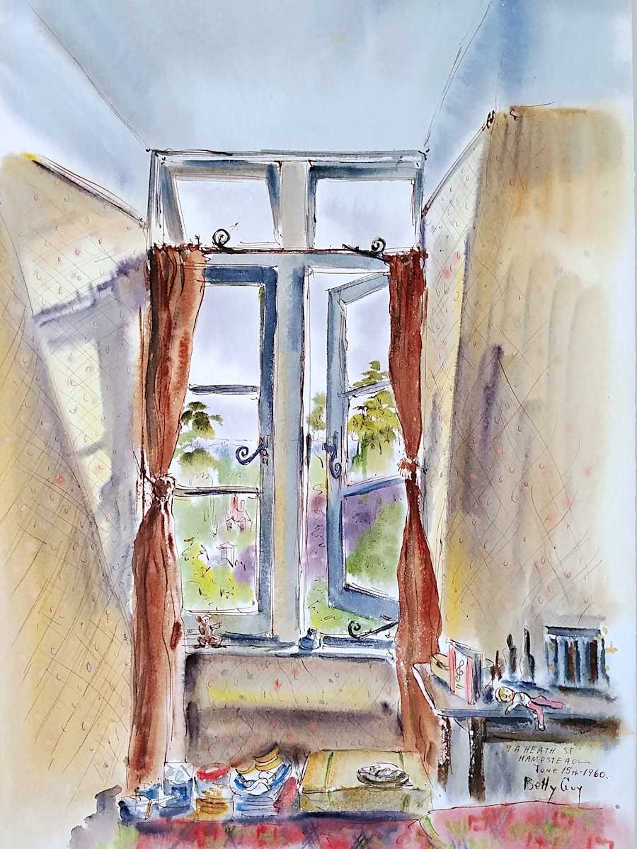 9 A Heath St Hampstead by Betty Guy, Image 1.