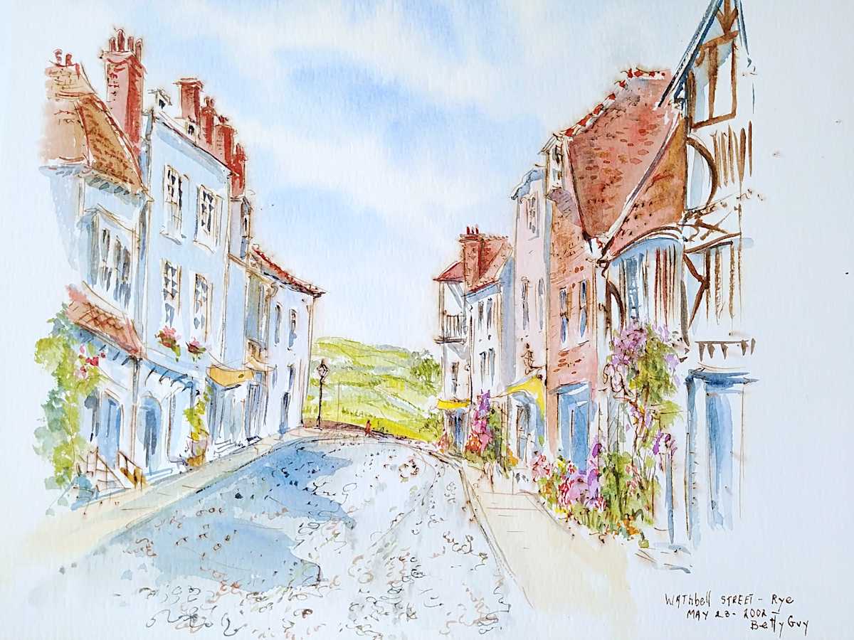 Wathbell Street - Rye by Betty Guy, Image 1.