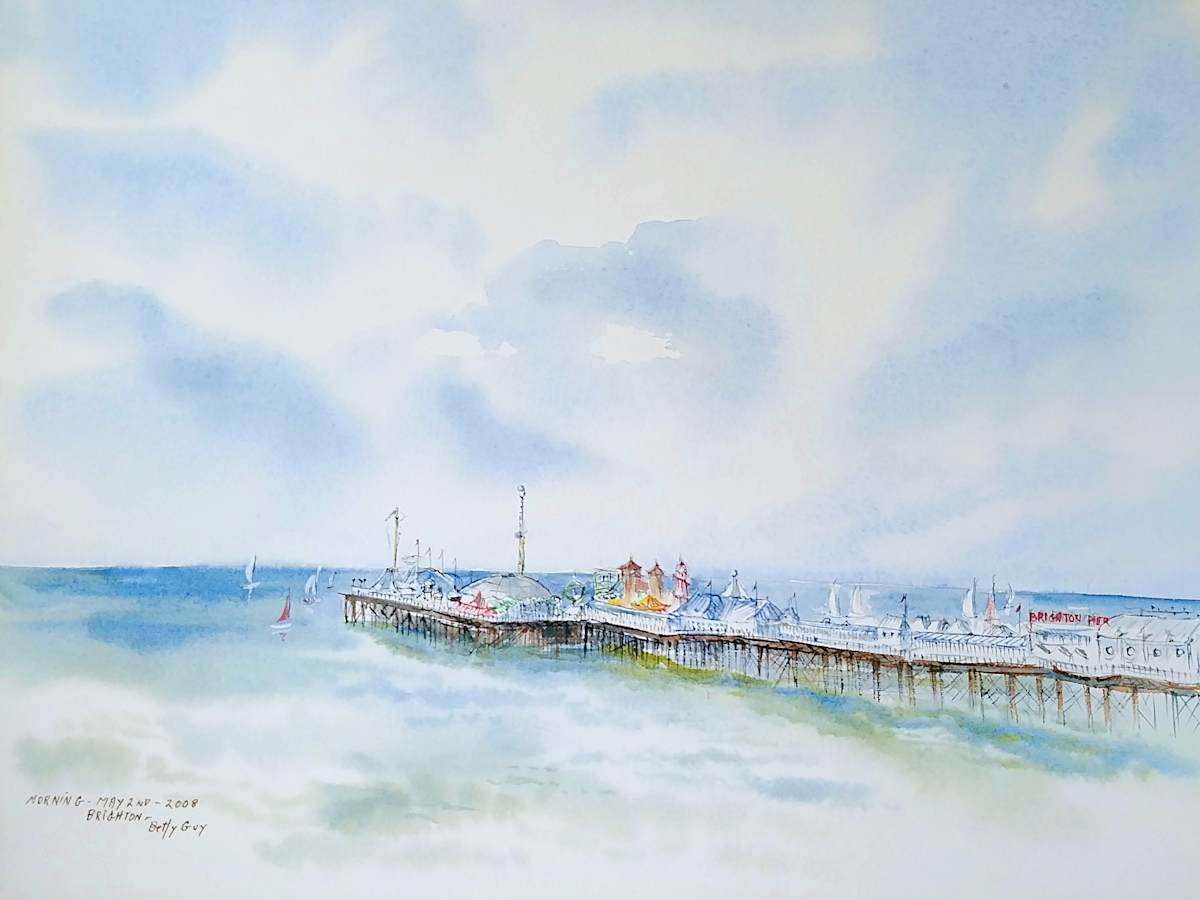 Morning Brighton by Betty Guy 
