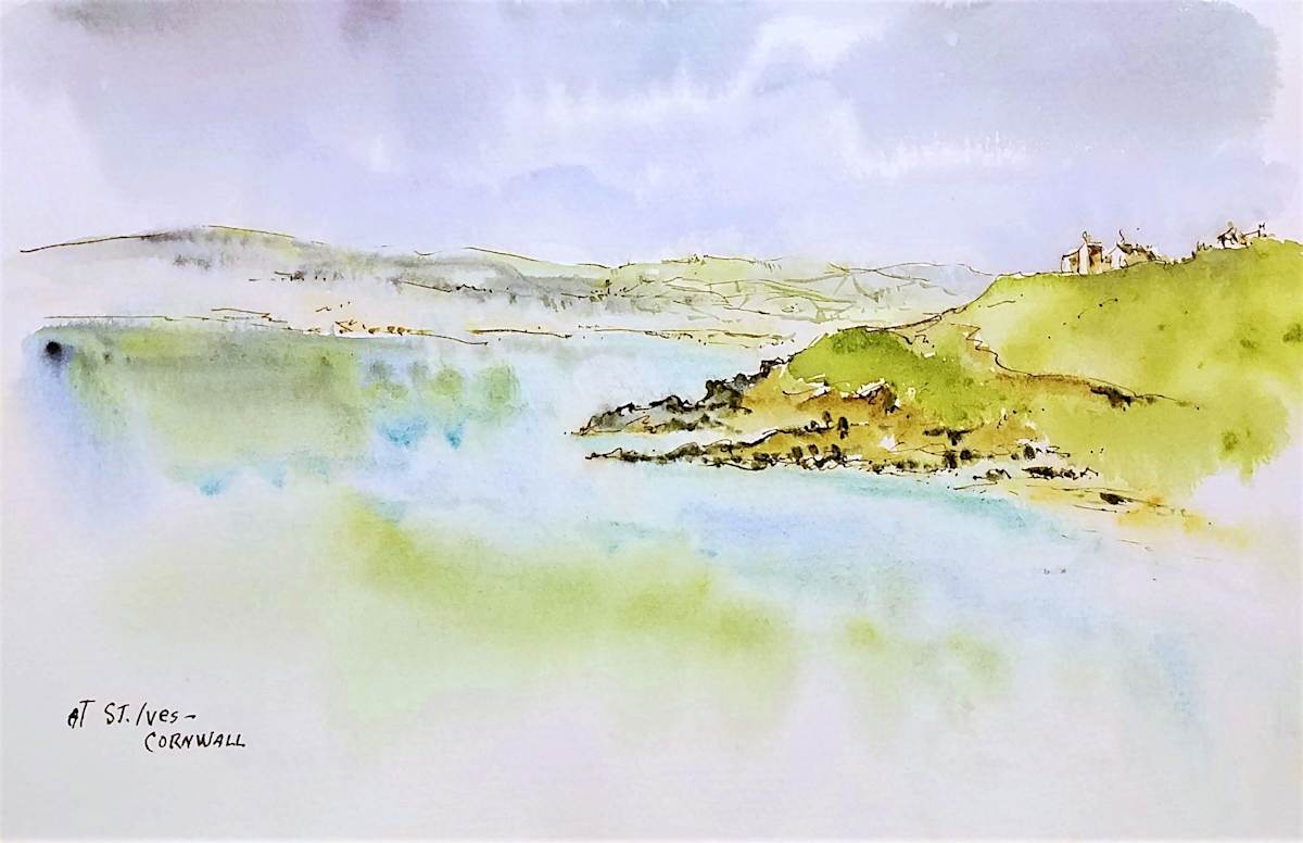 At St. Ives Cornwall by Betty Guy 
