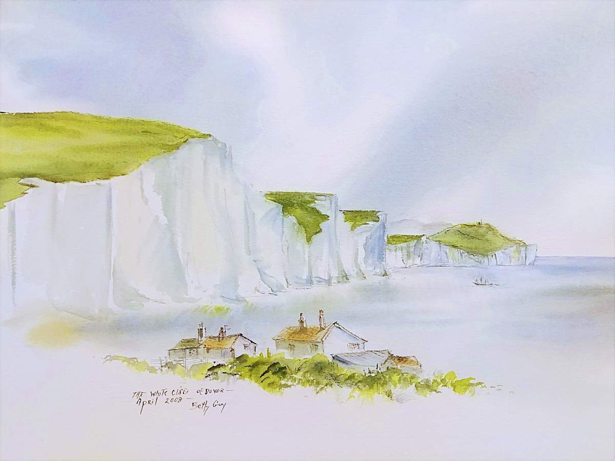 The White Cliffs of Dover by Betty Guy 