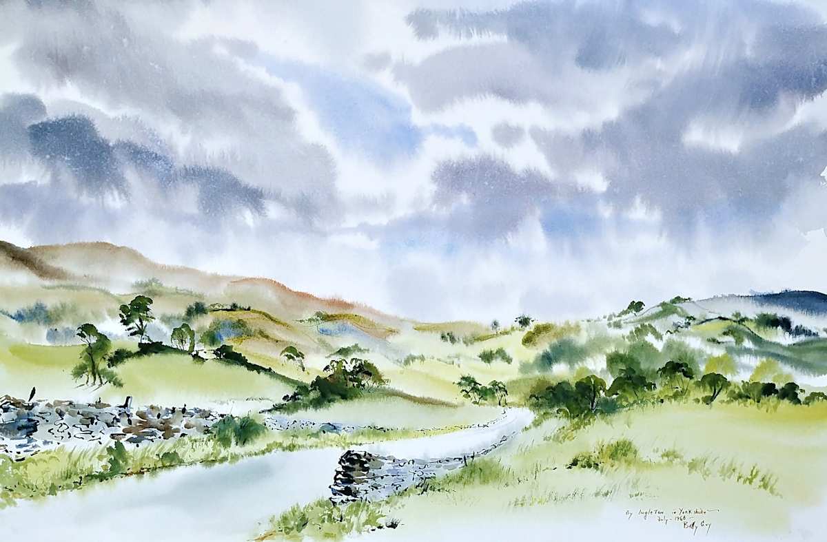 By Ingleton in Yorkshire by Betty Guy 
