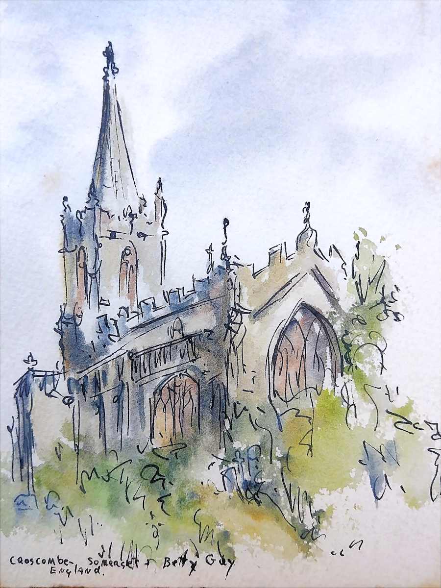 Croscobe-Somerset England by Betty Guy 