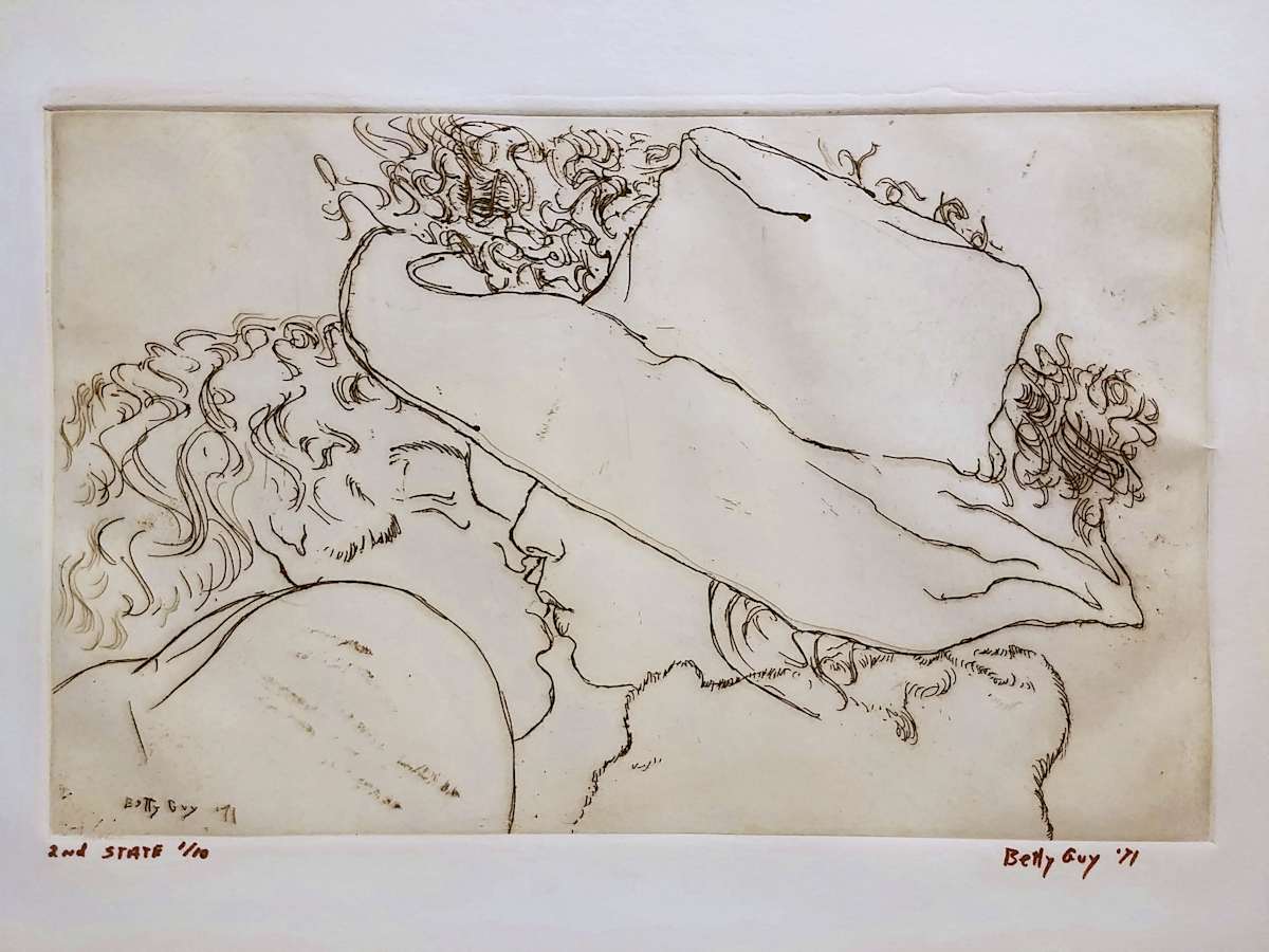 2nd State (from the series titled "Lovers") by Betty Guy 