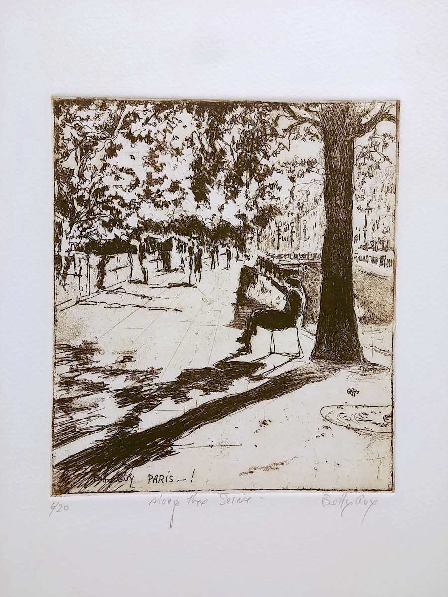 Paris!Along the Seine by Betty Guy 