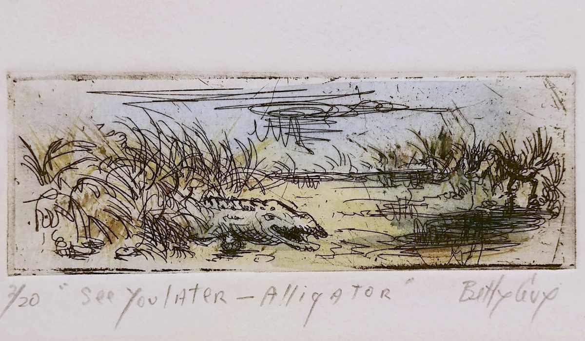 See you later - Alligator by Betty Guy 